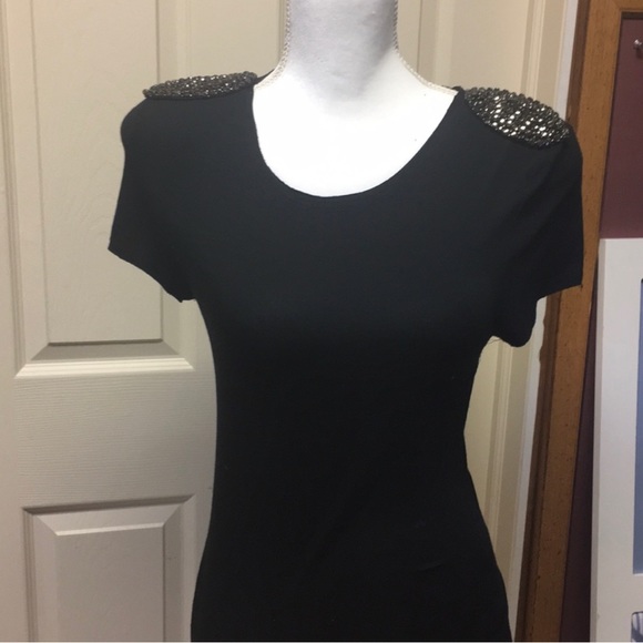 Alice + Olivia embellished sleeves top xs - Picture 1 of 2